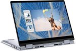 ⁦Dell Inspiron 14-7440 2n1 Laptop - Intel Core 5 120U 10Cores, 8GB DDR5-5200 RAM, 512GB SSD, Intel Graphics, 14" FHD (1920x1200) 60Hz WVA IPS 250 nit ComfortView Touch, Backlit, FinderPrint, Windows 11⁩ - الصورة ⁦3⁩