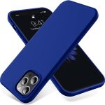 Dl3 Mobilak Compatible with iPhone 13 Pro (6.1 Inch) Case, Liquid Silicone Case, Full Body Protective Cover, Shockproof, Slim Phone Case, Anti-Scratch Soft Microfiber Lining (Pepsi)
