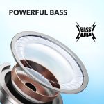 ⁦Soundcore By Anker R50i True Wireless Earbuds 10mm Drivers with Big Bass, Bluetooth 5.3, 30H Playtime, IPX5-Water Resistant, AI Clear Calls with 2 Mics, 22 Preset EQs via App,Blue, 18 Months Warranty⁩ - الصورة ⁦2⁩