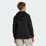 ⁦adidas JUNIOR BOYS AND GIRLS J 3S FL FZ HD Hooded Sweatshirt (pack of 1)⁩ - الصورة ⁦4⁩