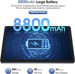 ⁦Ulefone Tab A11 Pro Android 14 Tablet, 16GB RAM + 256GB ROM, Gaming Tablet, 11 inch Large Screen, 8800mAh Battery, 16MP + 8MP, Comes with Tempered Glass and Holster Case⁩ - الصورة ⁦4⁩