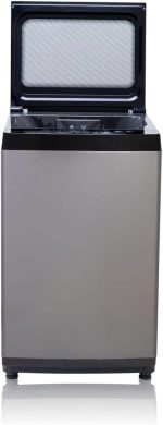 ⁦TOSHIBA Top Load Washing Machine, AW-J800AUPEG(SK), Great waves, Water Shield Filter, Memory, Quick wash 15min, 8KG, Silver⁩ - الصورة ⁦3⁩