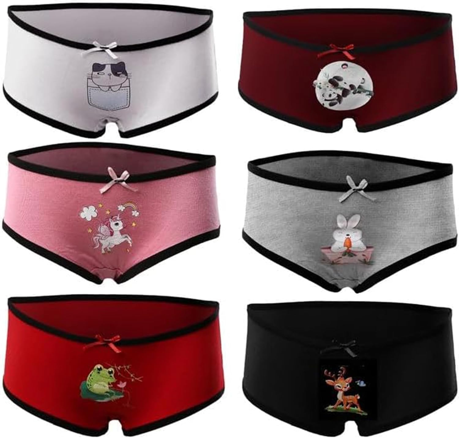 1761222229_71yJMBBGZ7L._AC_SL1500_.jpg Mesery Set Of (6) Ultra Soft Hipster Panties - For Girls