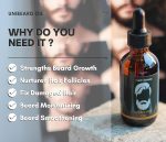 ⁦Unibeard Oil 50 ml with Beard Comb and Beard Brush - strengthening beard growth and nurturing hair follicles - coconut scent⁩ - الصورة ⁦5⁩
