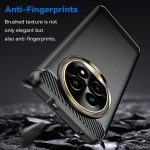 ⁦جراب متوافق مع ريلمى 13 برو بلس ، - غطاء حماية مصقول مقاوم للصدمات شديد التحمل رفيع للغاية من ألياف الكربون المصقولة - جراب أصلي جديد فائق الجودة مقاوم للانزلاق من Graby Shop - أسود⁩ - الصورة ⁦5⁩