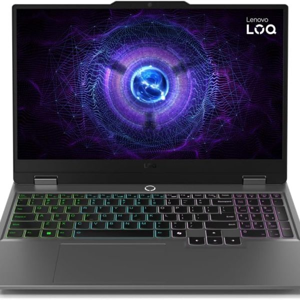 لابتوب من لينوفو، بمعالج انتل، شاشة 15.6 بوصة، وذاكرة رام 16 جيجابايت