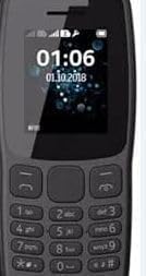 110 Dual SIM Mobile Phone - Black 