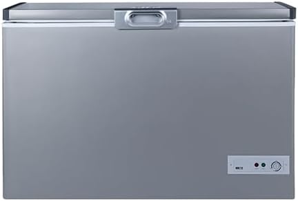 Lavenero Chest Freezer 341 Liter Net Silver Inner Tub Stainless FDF340