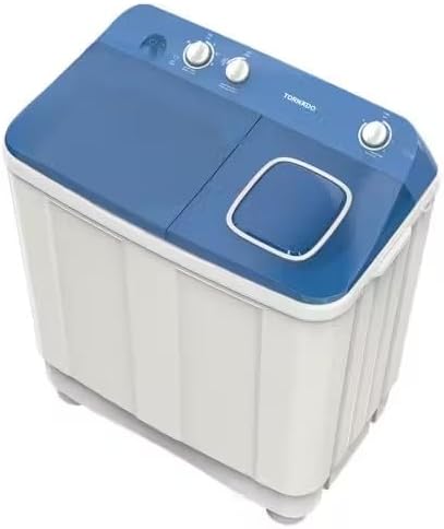 TORNADO Washing Machine Half Auto 10 Kg White x Blue TMH-HS10C(WB)