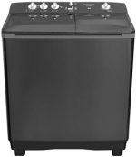 ⁦TORNADO Washing Machine Half Auto 12 Kg Black TVH-HM12TS(BK)⁩ - الصورة ⁦3⁩
