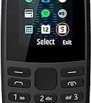 105 Dual SIM Mobile Phone (Black)