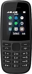 105 Dual SIM Mobile Phone (Black)