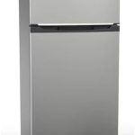 Zanussi top freezer refrigerator, no forest, capacity 370Liter, 2-door, Silver ZRT37204SA