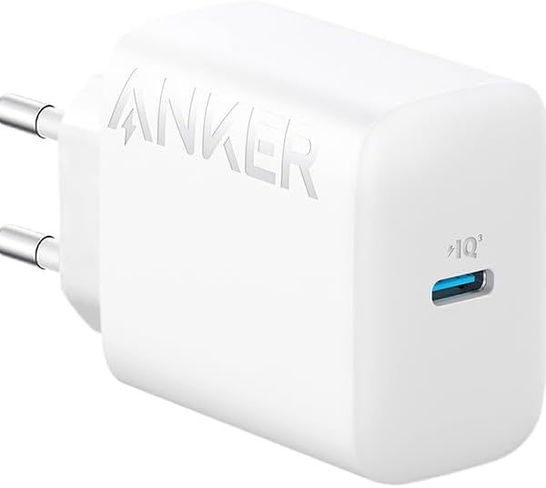 Anker USB C Charger 20W, PIQ 3.0 Durable Compact Fast Charger, for iPhone 13/13 Mini/13 Pro/12, iPhone 14,iPhone 14 Pro Galaxy, Pixel 4/3, iPad/iPad mini