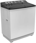 ⁦TORNADO Washing Machine Half Auto 10 Kg Pump White x Black TVH-HM10TSP(WK)⁩ - الصورة ⁦2⁩