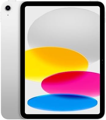 Apple iPad 11-inch: A16 chip, 11-inch Model, Liquid Retina Display, 256GB, Wi-Fi 6, 12MP Front/12MP Back Camera, Touch ID, All-Day Battery Life — Silver