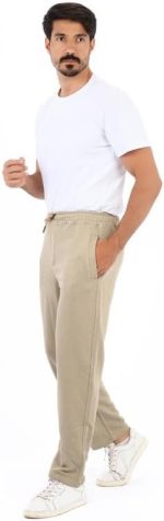 ⁦TRUST Men's black Melton SweetSweetpants PM03⁩ - الصورة ⁦2⁩