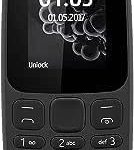 105 Semi Original Dual SIM - Black