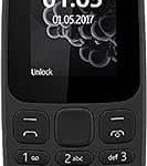 105 Semi Original Dual SIM (105 Dual SIM) - Black