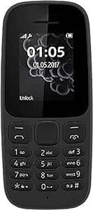105 Semi Original Dual SIM (105 Dual SIM) - Black