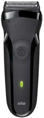 Braun Series 3 300s Rechargeable Electric Foil Shaver With 3 Flexible Blades – Protection Cap – Black