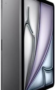 ⁦Apple iPad Air 11-inch with M3 chip Built for Apple Intelligence, Liquid Retina Display, 128GB, 12MP Front/Back Camera, Wi-Fi 6E, Touch ID, All-Day Battery Life — Space Gray⁩ - الصورة ⁦2⁩