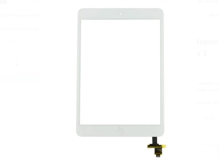 Touch Screen Replacement for iPad Mini 2 White Black and iPad Mini 2 A1489 A1490 A1432 A1454 (White)