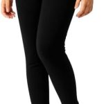 NG Girls' Athletic Leggings, High-Waisted, Stretch-Fit
