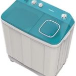 TORNADO Washing Machine Half Auto 12 Kg White x Turquoise TMH-HS12C(WA)