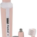 KEMEI KM-3024 4 in 1 Rechargeable Hair Trimmer - Beige