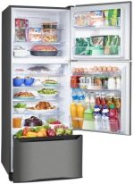 ⁦ثلاجة بخاصية إذابة الثلج (نو فروست) سعة 351 لتر من الفولاذ المقاوم للصدأ من تورنيدو، RF-45FT-DST⁩ - الصورة ⁦2⁩