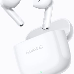 ⁦HUAWEI FreeBuds SE 2, 40-Hour Battery Life, Compact and Comfortable to Grip, 3 Hours of Music Playback on a 10-Minute Charge, IP54 Dust & Splash Resistance, Ceramic White⁩ - الصورة ⁦2⁩