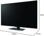 ⁦SHARP 8K Smart LED TV 60 Inch With Android System, WiFi Connection, 4 HDMI and 3 USB Inputs - 8T-C60DW1X⁩ - الصورة ⁦6⁩