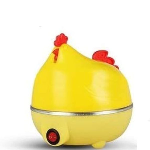 Lingrui wtr-601 hen egg poacher cooker 7 eggs in 10 minutes 350 watt - yellow