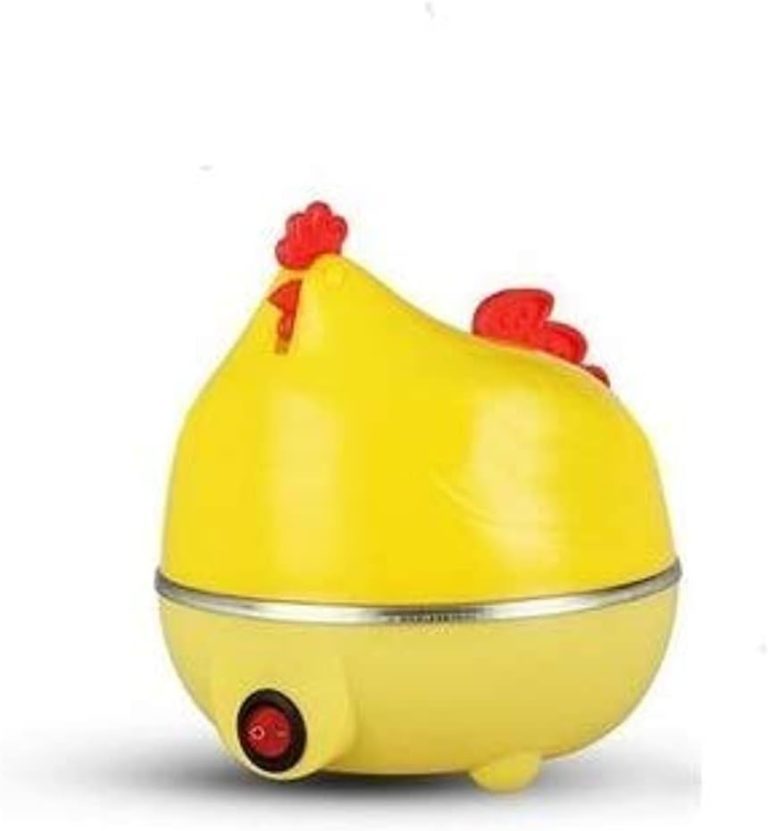 Lingrui wtr-601 hen egg poacher cooker 7 eggs in 10 minutes 350 watt - yellow