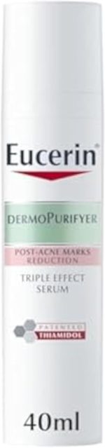 Eucerin DermoPurifyer Oil Control Triple Effect Face Serum with Thiamidol and Salicylic Acid, for Oily and Acne-Prone Skin, Post-Acne Marks Reduction, Long-Lasting Matte Finish, 40ml