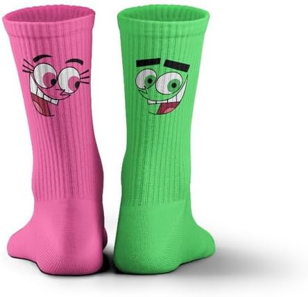 HAVANA Unisex Wanda, One Pair, 80% Cotton 20% Mixed Fabric, Size 37-44 Pink & Green