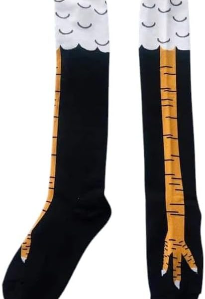 Chicken Man Long Socks
