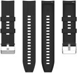 ⁦Generic Watch Strap Band for Huawei Watch 3/3 Pro/GT2 Pro/GT2e/GT2/GT 46mm/Galaxy Watch 3 45mm/Galaxy Watch 46mm/Gear S3/Ticwatch Pro 3, 22mm Silicone Sports Gym Watch Strap, Silicone⁩ - الصورة ⁦7⁩