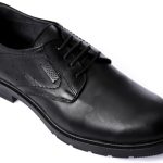 Men's Genuine Leather Fashion Boots - Formal Shoes for Work and Occasions - Comfortable and Durable Slip Resistant Perfect Size 41 for Men - Black