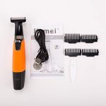 ⁦Malay Men's Electric Razor Trimmer@@ Waterproof Beard Groomer@@ Cordless USB Rechargeable Body Groomer and Hair Remover for Eyebrow@@ Facial & Body Hair Trimmer for Men and Women KM 1910⁩ - الصورة ⁦4⁩
