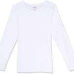 Elsayaad Kids Long Sleeves Undershirt Round Neck Underwear