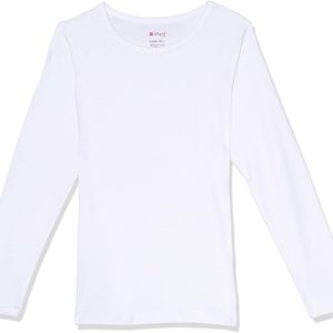 Elsayaad Kids Long Sleeves Undershirt Round Neck Underwear