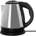 ⁦FLAMNGO 1.5L Stainless Steel Electric Water Kettle is the ideal choice for households and offices, combining elegance and high efficiency. modern and elegant stainless steel design⁩ - الصورة ⁦2⁩