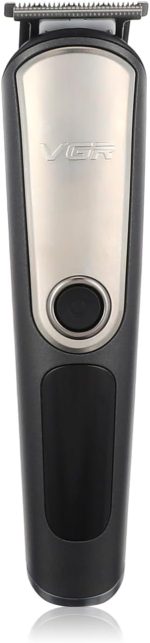 مجموعة جهاز تشذيب الشعر للوجه والشعر والجسم 5 في 1 من جي ار V-105 للشعر واللحية والاذن والانف والرأس وكامل الجسم مقاومة للماء IPX6 قابلة للغسل بالكامل 60 دقيقة فى جى