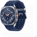 Samsung Galaxy Watch Ultra (2025) Titanium Blue, LTE, 47mm Smartwatch, Durable Titanium Casing, Cushion Design, Quick Button, Al-Powered Health Monitoring (UAE Version)