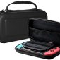 ProCase Carrying Case for Nintendo Switch OLED Model 2021 & Switch 2017 with 8 Game Card Holders, Hard Portable Travel Bag Protective Pouch for Nintendo Switch Console and Accessories -Black