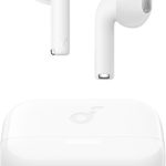 soundcore K20i by Anker, Semi-in-Ear Earbuds, Bluetooth Wireless, 36H Playtime, Fast Charge, Clear Sound, ENC 2-Mic Clear Calls, Custom EQ, IPX5, Bluetooth 5.3, App Control, White, 18 Months Warranty