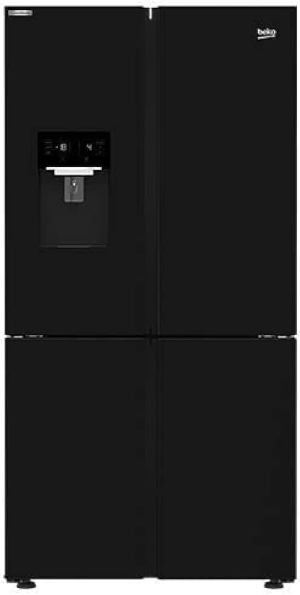 ثلاجة نوفروست، 4 ابواب، سعة 565 لتر، اسود - GNE134626BH من بيكو