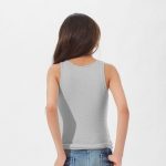 ⁦مجموعة من (3) توب كات قطن للبنات⁩ - الصورة ⁦5⁩